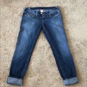 True Religion Stella Skinny Ankle Length Jeans